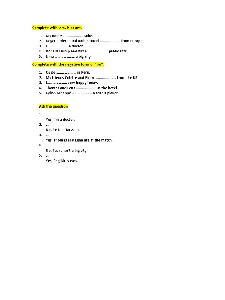 Be Forms | PDF