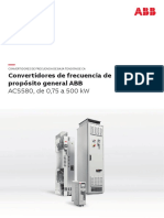 ACS580 Catalog 3AUA0000165712 ES RevJ