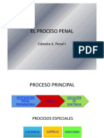 ESQUEMA PROCESO PENAL Penal I