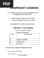 Darshan Miniproject Logbook