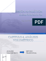 QUÍMICA ANALÍTICA ESPECIAL CAP 4 VOLUMETRIA