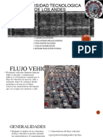 Análisis de flujo vehicular y sus variables