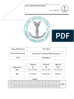 ICS26I013-2 Instruction For Marine Warranty Survey