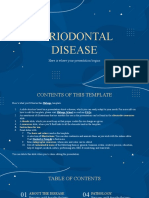 Periodontal Disease: Here Is Where Your Presentation Begins
