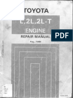 Toyota L 2L 2L T Engine Workshop Service Repair Manual PDF
