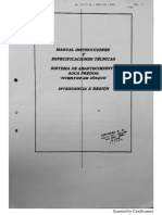 Especificaciones Técnicas Bomba de Pozo Existente PDF