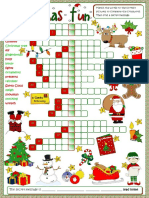 Christmas Fun Crossword Crosswords Fun Activities Games Warmers Coolers - 38770
