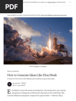 How to Generate Ideas Like Elon Musk _ by Benedict Neo _ The Startup _ Medium