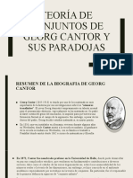 Teoría de Conjuntos de Georg Cantor y Sus