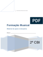 Material de Apoio para o 2º CBI Formação Musical e Auditiva 2012-2013