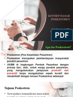 Konsep Dasar Poskestren