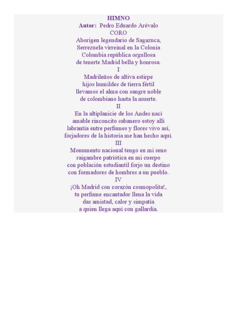 HIMNO | PDF