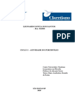 Ciclo 2 - Atividade Do Portifólio em Política Da Educação