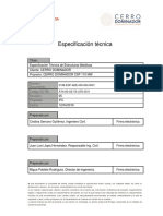 0186-ESP-AEE-000-054-0001 - Rev05 - Especificación de Estructuras Metálicas PDF