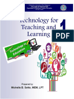 EDUC 30033 - Technology For Teaching and Learning 1 - INSTRUCTIONAL MATERIAL PDF