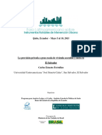 Provision - Privada - Gran - Escala - Vivienda - Accesible - Salvador-Ferrufino - 2013
