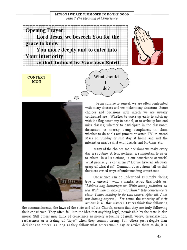 The Meaning of Conscience | Download Free PDF | Conscience | Good And Evil