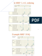 Example MRP: L-4-L Ordering