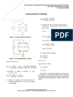 Practica 4. Equivalentes de Thévenin