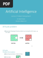 Artificial Intelligence: Lecture 4: Problem Solving Search