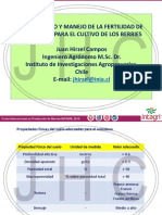 Diagnostico y Manejo de La Fertilidad de Los Suelos para El Cultivo de Berries (Hirzel)