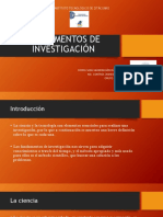 Fundamentos de Investigación