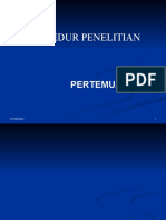 Prosedur Penelitian