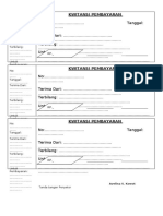 Form Kosong Kwitansi PDF