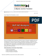 Boylestad - MCQ in Bipolar Junction Transistor Amplifiers