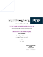 Sijil Penghargaan (PRS)