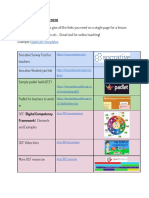 Plan, Workshop, Activities Etc Great Tool For Online Teaching! Example