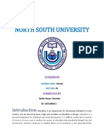 North South University: Assignment