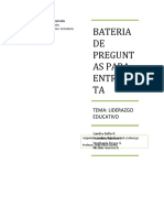 Bateria de Preguntas para Entrevista (Liderazgo)