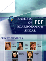 Ramifications of Scarborough Shoal Dispute