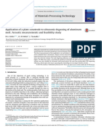 Journal of Materials Processing Technology: D.G. Eskin, K. Al-Helal, I. Tzanakis