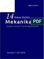 14 Pekan Kuliah Mekanika B PDF