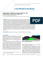 Map-Enhanced Ego-Lane Detection in The Missing Feature Scenarios