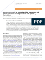 An Improved Method For Calculating Critical Temperatures and Critical Pressures in Natural Gas Mixtures With Up To NC Hydrocarbons