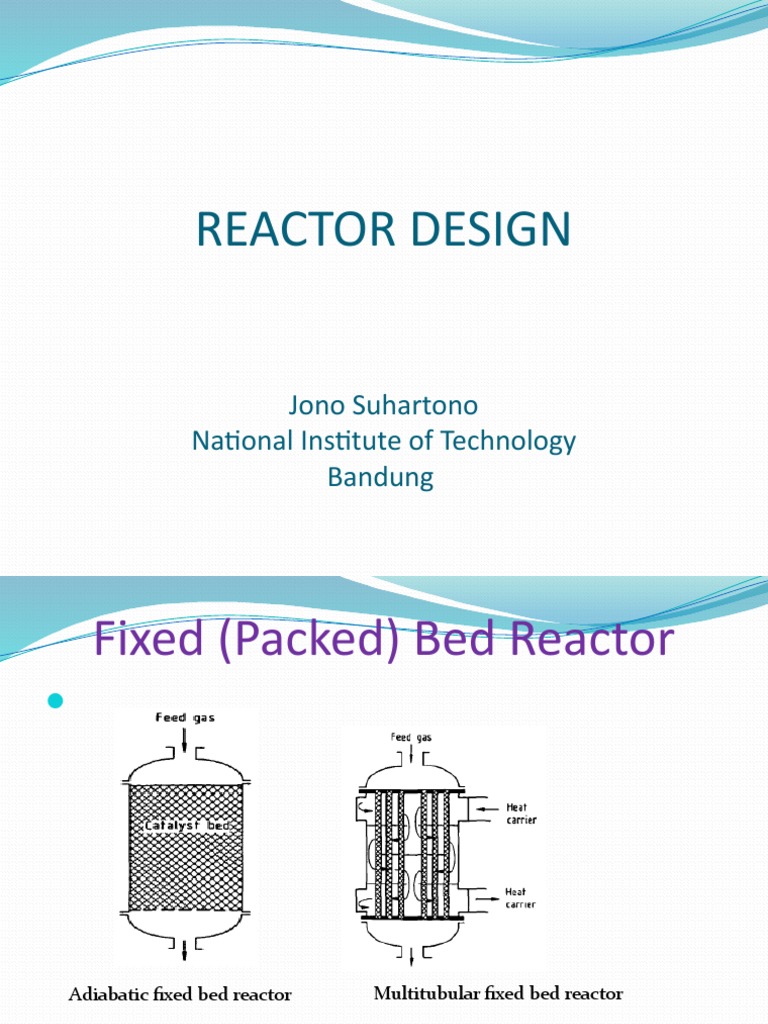 Fixed Bed Reactor Design Overview | PDF | Chemical Reactor | Fluidization