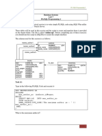 Database Systems Lab 7 PL/SQL Programming 1