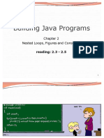 Building Java Programs: Nested Loops, Figures and Constants