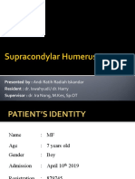 Fraktur Supracondylar Lapsus PDF