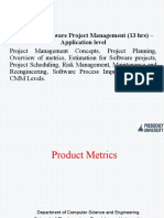 Module 4: Software Project Management (13 HRS) - Application Level