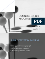 Business Ethics Management