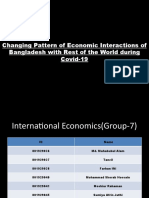 Changing Pattern of Economic Interactions of Bangladesh With Rest of The World During Covid-19