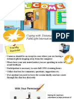 Coping With Distance Learning PPT Final Version