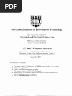 EC 4461 - Computer Structures PDF