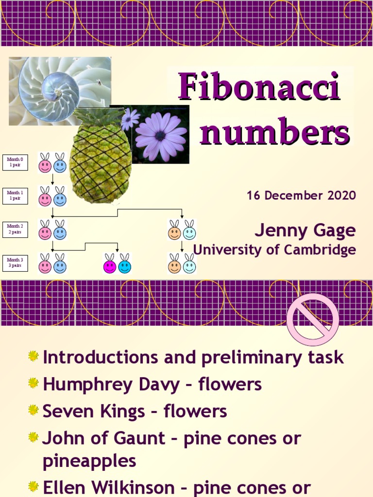 Fibonacci Numbers: Exploring the Mathematical Patterns Found in Nature ...