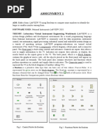 Assignment 1: Aim: Make A Basic Labview Vi Using Booleans To Compare Some Numbers To Identify The