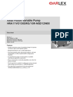 Axial Piston Variable Pump HRA11VO130DRS/10R-NSD12N00: Data Sheet